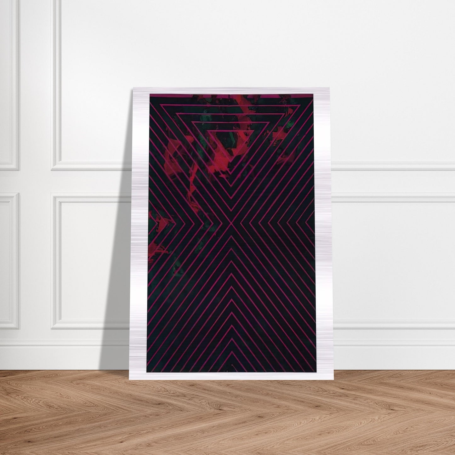 1418 1986 - Luis Feito Brushed Aluminum Print - 70x100 cm / 28x40 inches | Luis Feito Aluminum Print | Luis Feito Prints