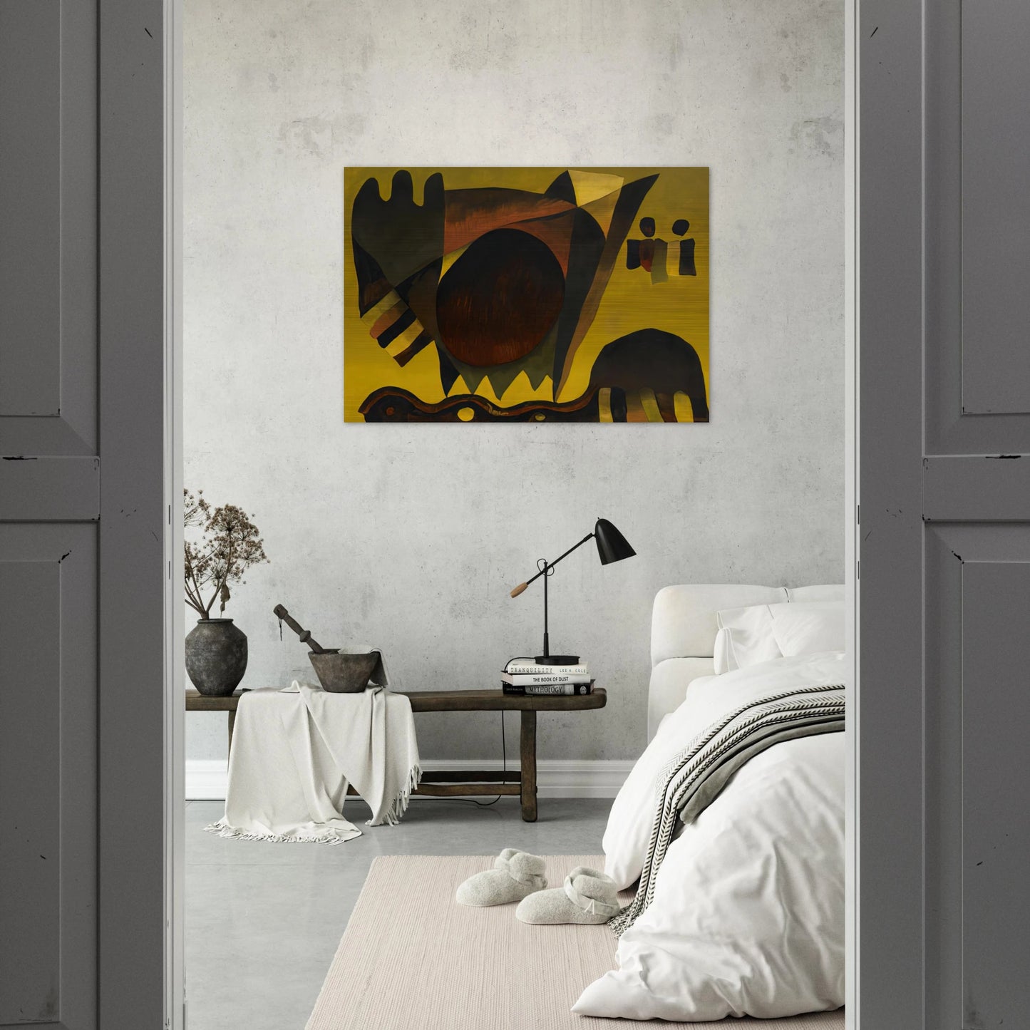 Indian Summer - 1941 - Arthur Dove Brushed Aluminum Print - 70x100 cm / 28x40 inches | Arthur Dove Aluminum Print | Arthur Dove Prints