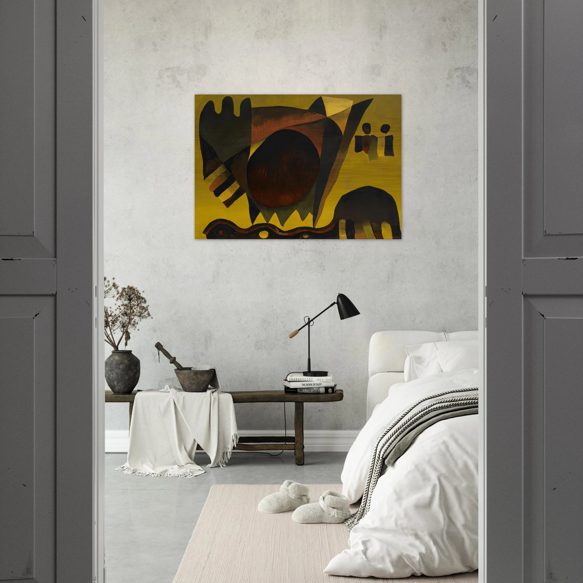 Indian Summer - 1941 - Arthur Dove Brushed Aluminum Print - 70x100 cm / 28x40 inches | Arthur Dove Aluminum Print | Arthur Dove Prints