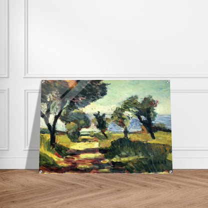 OLIVE TREES 1898 - Henri Matisse Acrylic Print - 70x100 cm / 28x40″ inches