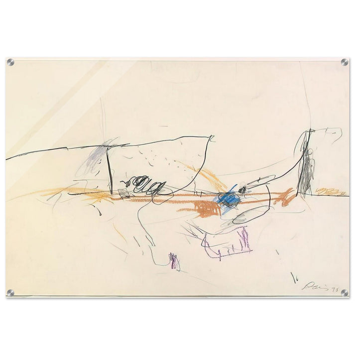 Jumping Jack - 1978 - Gene Davis Acrylic Print - 70x100 cm / 28x40″ inches | Gene Davis Wall Art | Gene Davis Prints