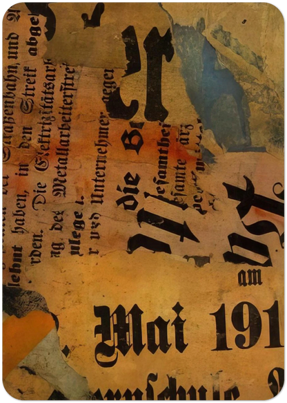 MAI 191 1919 By Kurt Schwitters Pack of 10 Post Cards | Kurt Schwitters Post Cards | A6 (10.5 x 14.8 cm) - 4.1 x 5.8 inches