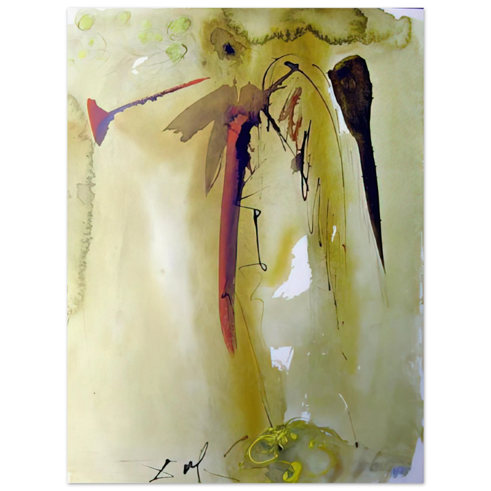 Salvador Dali - VOX CLAMANTIS 1967  75x100 cm / 30x40inches Fine Art Poster