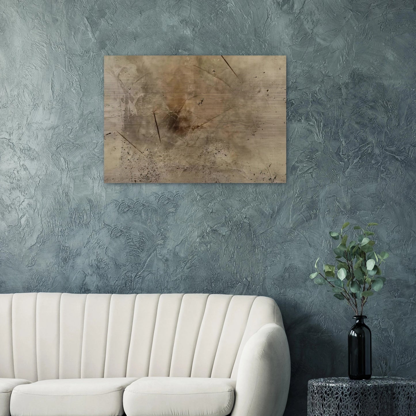 Variations III #29 - Abstract Expressionism - John Cage Brushed Aluminum Print - 70x100 cm / 28x40 inches | John Cage Aluminum Print | John Cage Prints