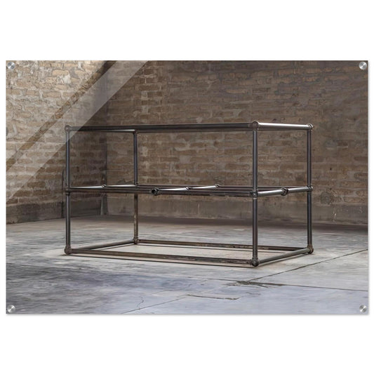 To Dave Shackman - 1964 - Donald Judd Acrylic Print - 70x100 cm / 28x40″ inches | Donald Judd Wall Art | Donald Judd Prints