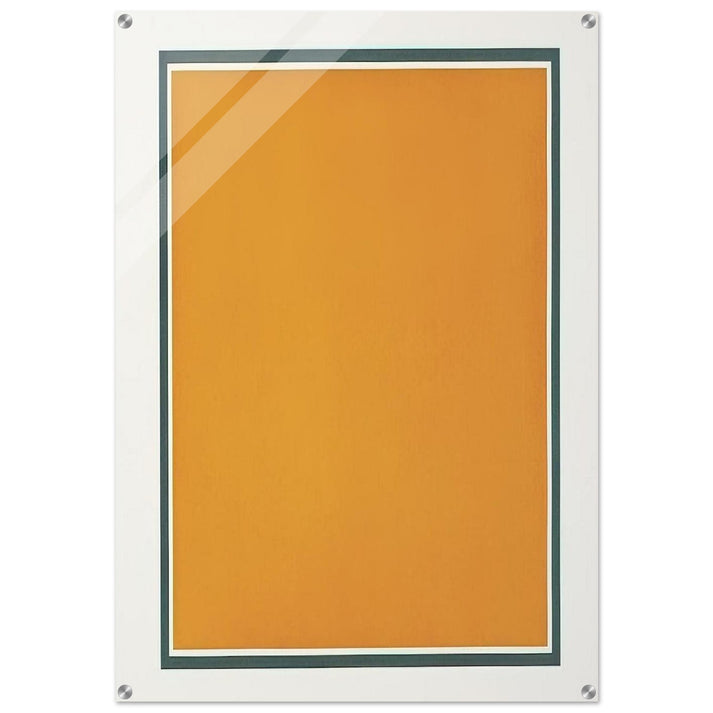 A Square With Colors Superimposed Within a Border - Sol LeWitt Acrylic Print - 70x100 cm / 28x40″ inches