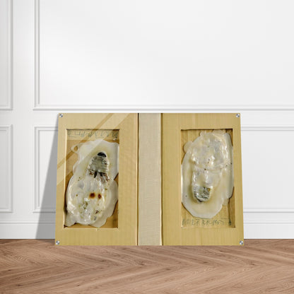 Snow - 1970 - Dieter Roth Acrylic Print - 70x100 cm / 28x40″ inches