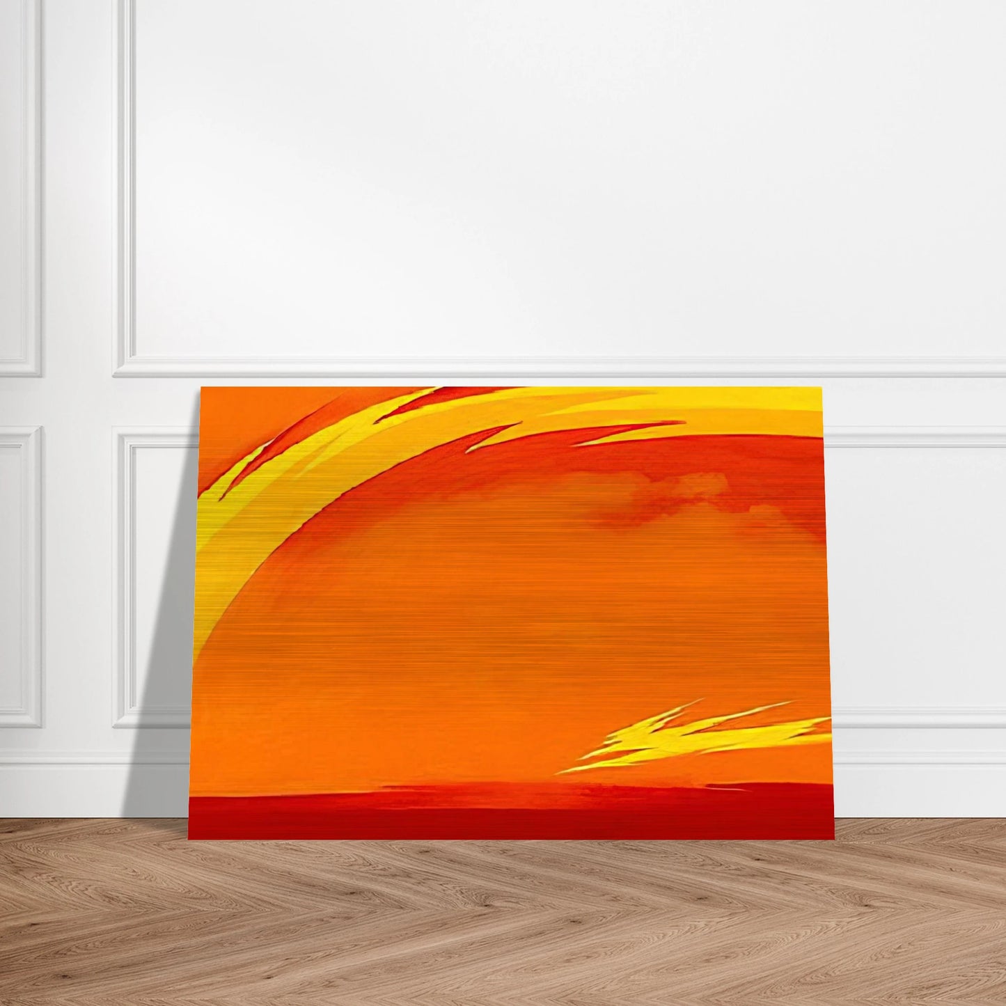 From the Plains II - Georgia O'Keeffe Brushed Aluminum Print - 70x100 cm / 28x40 inches | Georgia O'Keeffe Aluminum Print | Georgia O'Keeffe Prints