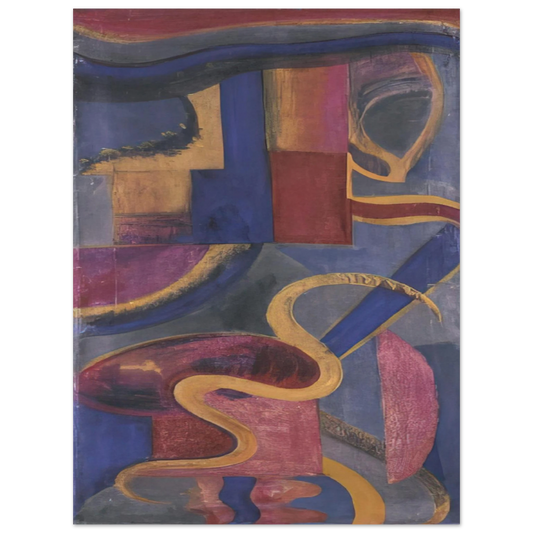 Julius Evola - Composizione Dada - Abstract Art  75x100 cm / 30x40inches Fine Art Poster