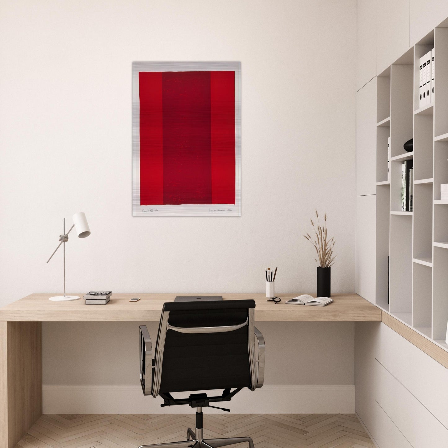 Canto XVI - Barnett Newman Brushed Aluminum Print - 70x100 cm / 28x40 inches | Barnett Newman Aluminum Print | Barnett Newman Prints