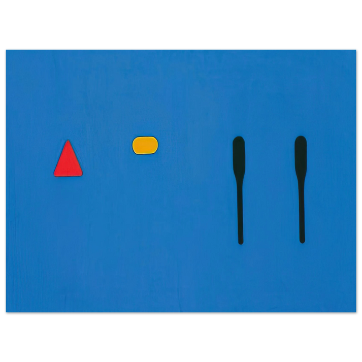 Ron Gorchov - Untitled - 1968  75x100 cm / 30x40inches Fine Art Poster