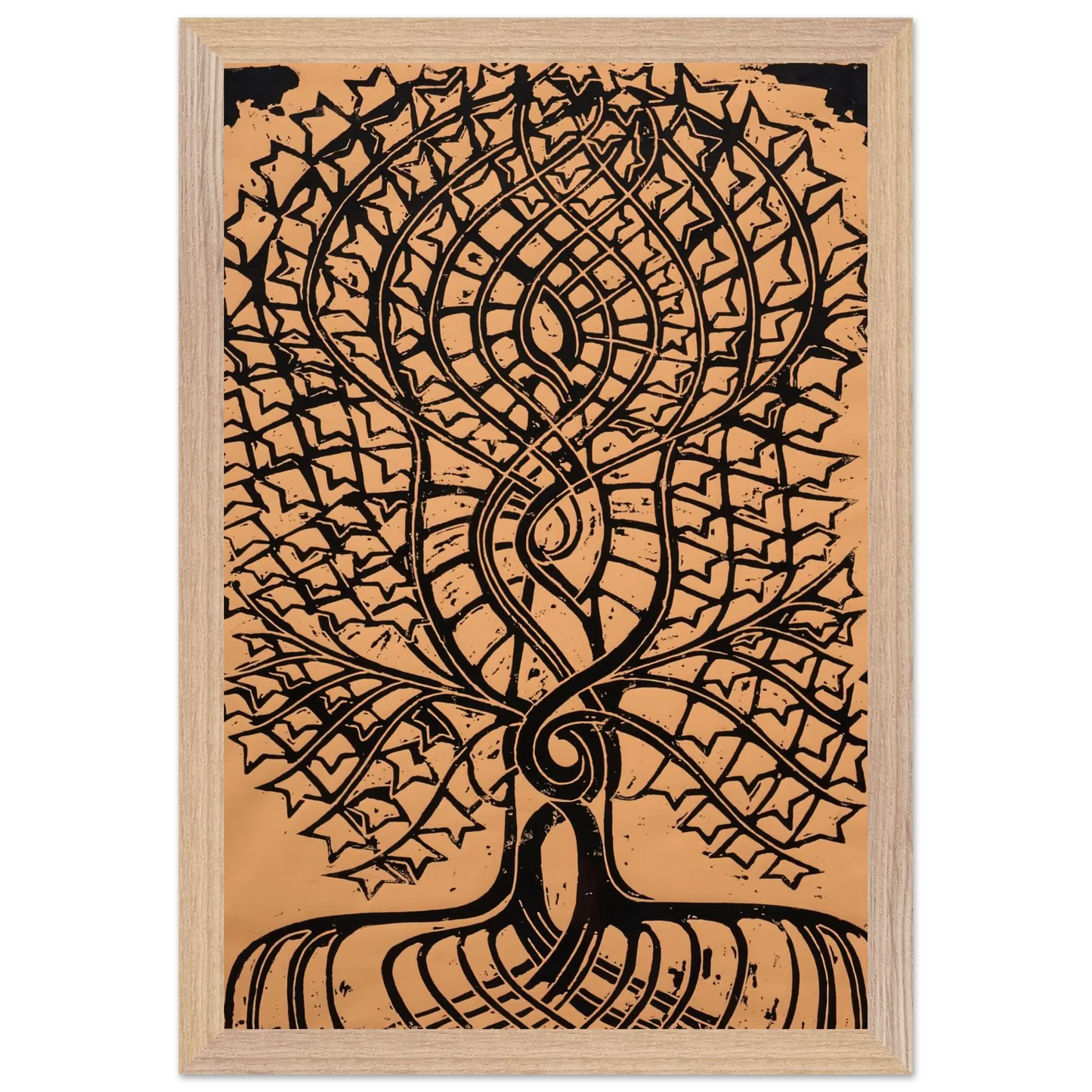 Walter Inglis Anderson - Walter Anderson Wall art - 27x35 cm / 11x14 inches - Premium Wooden Framed Poster With Fine Art Paper - Wood frame