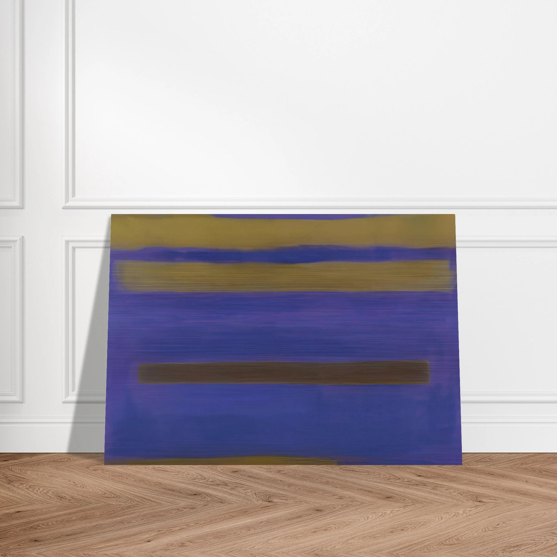 UNTITLED 1980 1 - Esteban Vicente Brushed Aluminum Print - 70x100 cm / 28x40 inches | Esteban Vicente Aluminum Print | Esteban Vicente Prints