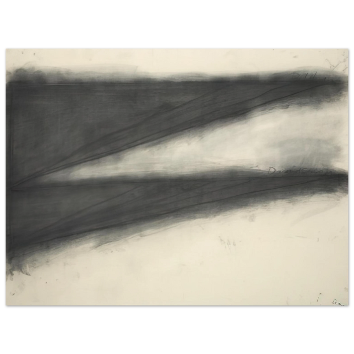 Richard Serra - UNTITLED 1972  75x100 cm / 30x40inches Fine Art Poster