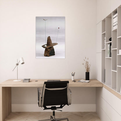 GIBRALTAR 1936 - Alexander Calder Brushed Aluminum Print - 70x100 cm / 28x40 inches | Alexander Calder Aluminum Print | Alexander Calder Prints