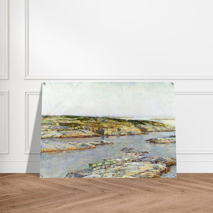 Summer Afternoon, Isles of Shoals - Childe Hassam Acrylic Print - 70x100 cm / 28x40″ inches