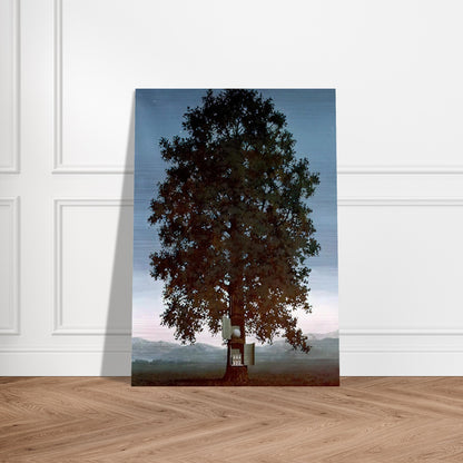 THE VOICE OF BLOOD 1959 - Rene Magritte Brushed Aluminum Print - 70x100 cm / 28x40 inches | Rene Magritte Aluminum Print | Rene Magritte Prints