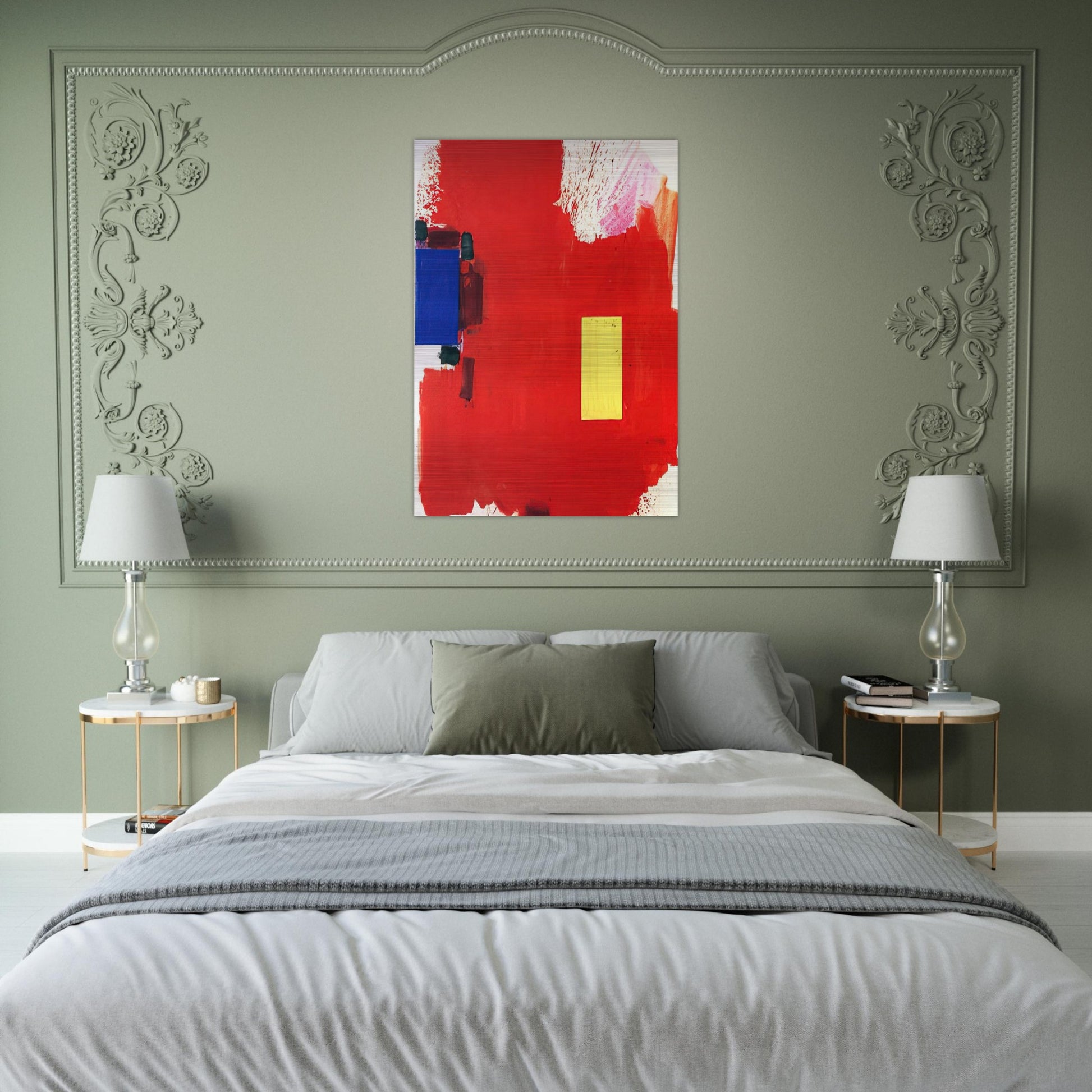 Magnum Opus - Hans Hofmann Brushed Aluminum Print - 70x100 cm / 28x40 inches | Hans Hofmann Aluminum Print | Hans Hofmann Prints