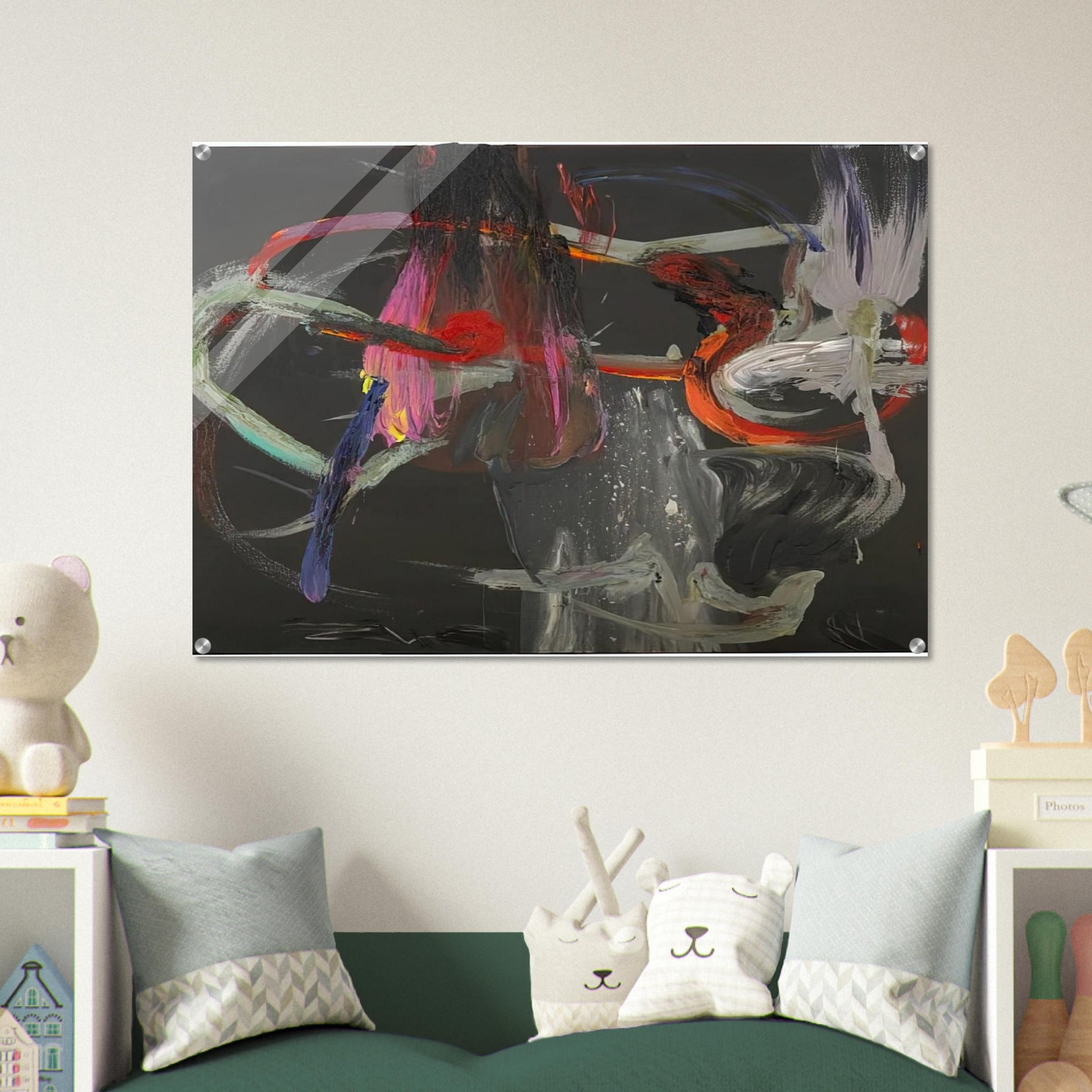 I Saw That #281 - 1984 - Stephen Mueller Acrylic Print - 70x100 cm / 28x40″ inches