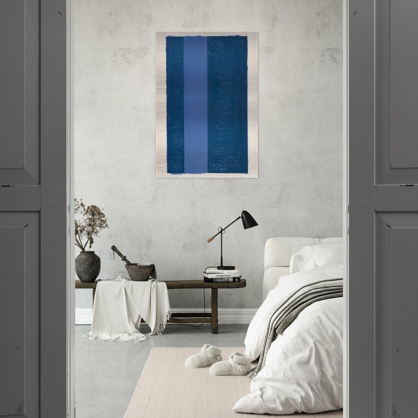 Canto VII - Barnett Newman Brushed Aluminum Print - 70x100 cm / 28x40 inches | Barnett Newman Aluminum Print | Barnett Newman Prints