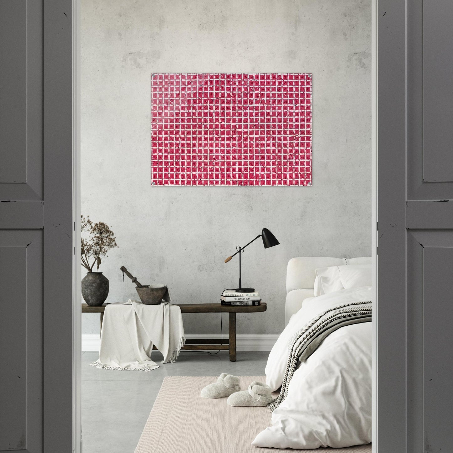 Tabula - 1976 - Simon Hantai Acrylic Print - 70x100 cm / 28x40″ inches | Simon Hantai Wall Art | Simon Hantai Prints