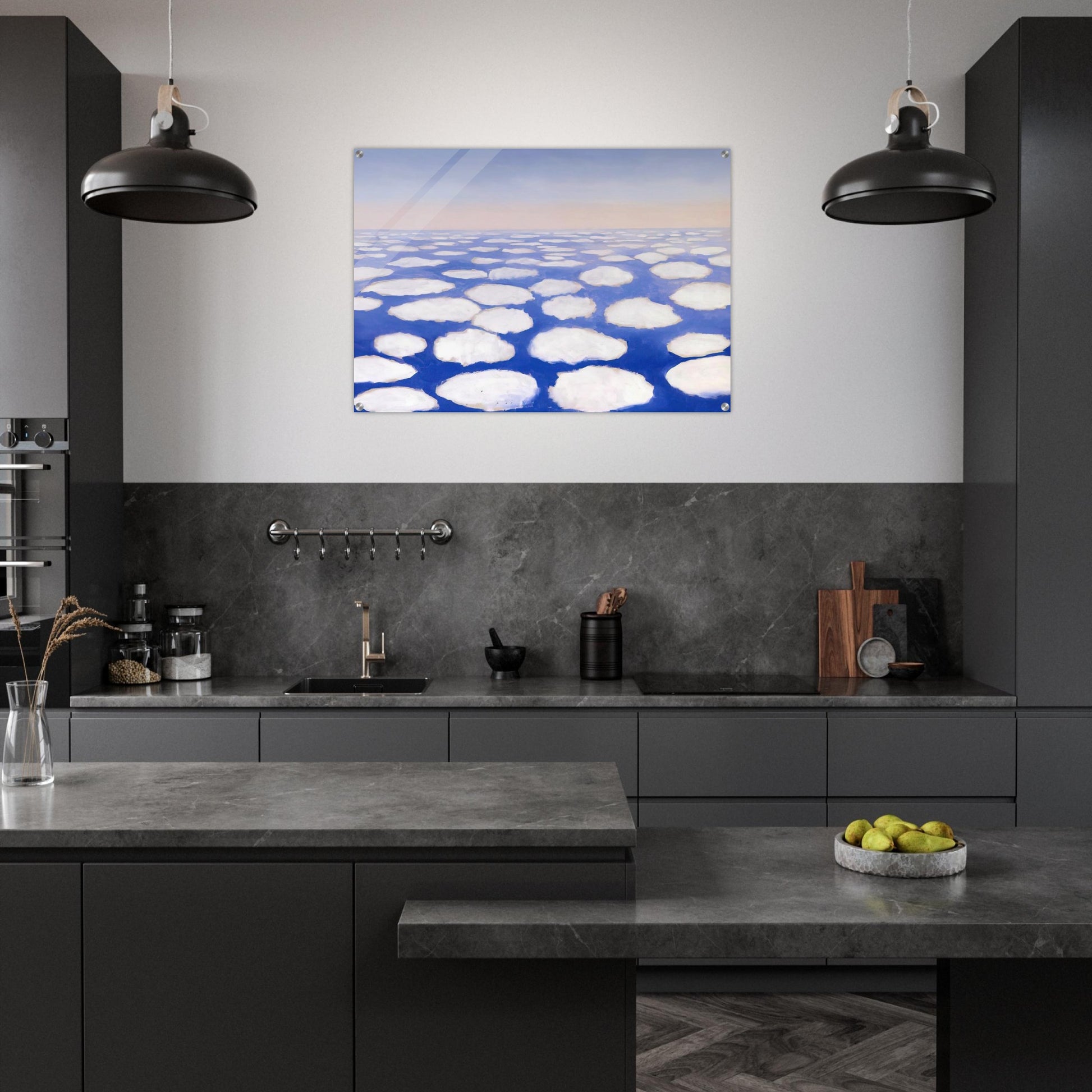 Above the Clouds I - Georgia O'Keeffe Acrylic Print - 70x100 cm / 28x40″ inches