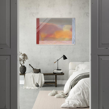 Tahity Trinity - 1988 - Ronnie Landfield Acrylic Print - 70x100 cm / 28x40″ inches