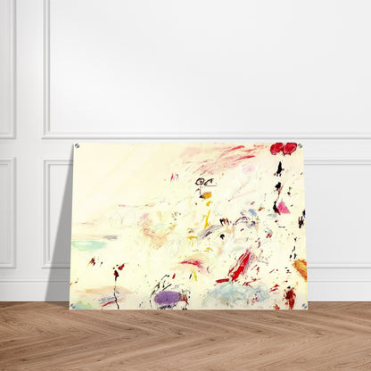 Bay of Naples - Cy Twombly Acrylic Print - 70x100 cm / 28x40″ inches