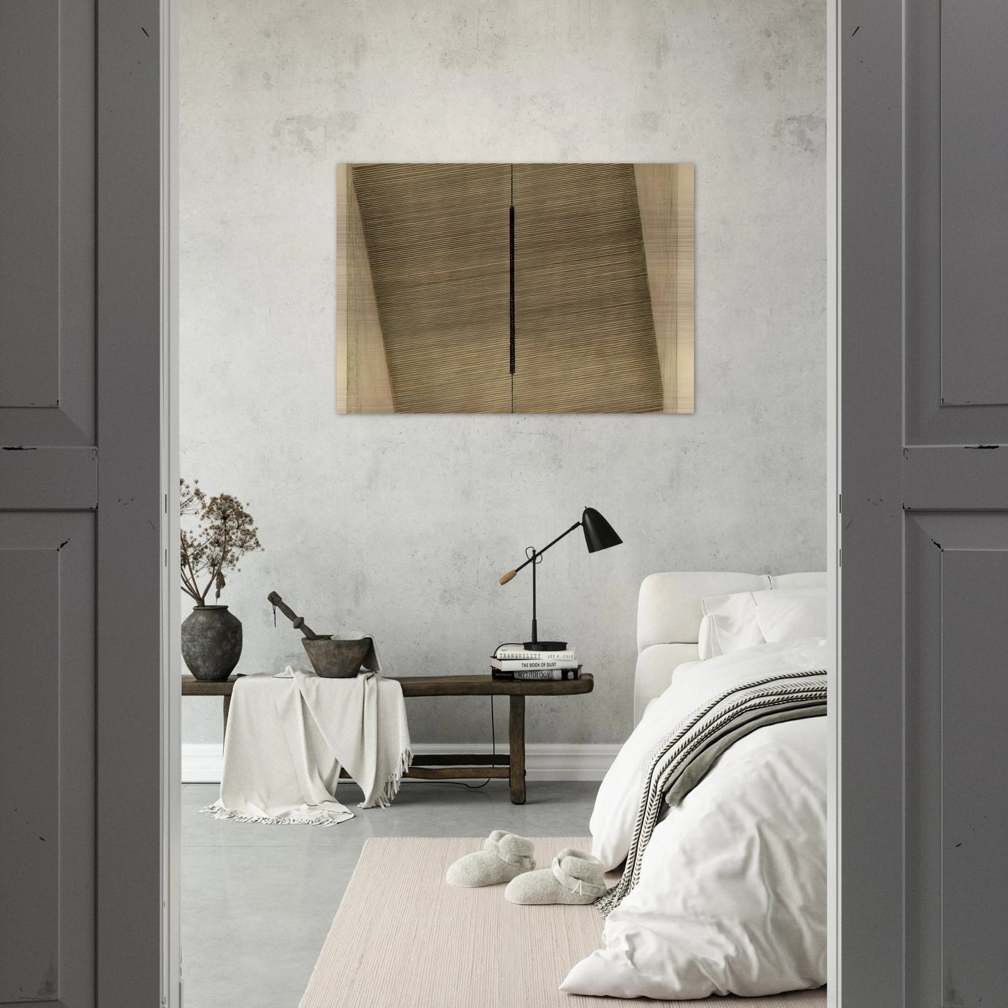 Senza titolo detail - 1966 - Bice Lazzari Brushed Aluminum Print - 70x100 cm / 28x40 inches | Bice Lazzari Aluminum Print | Bice Lazzari Prints