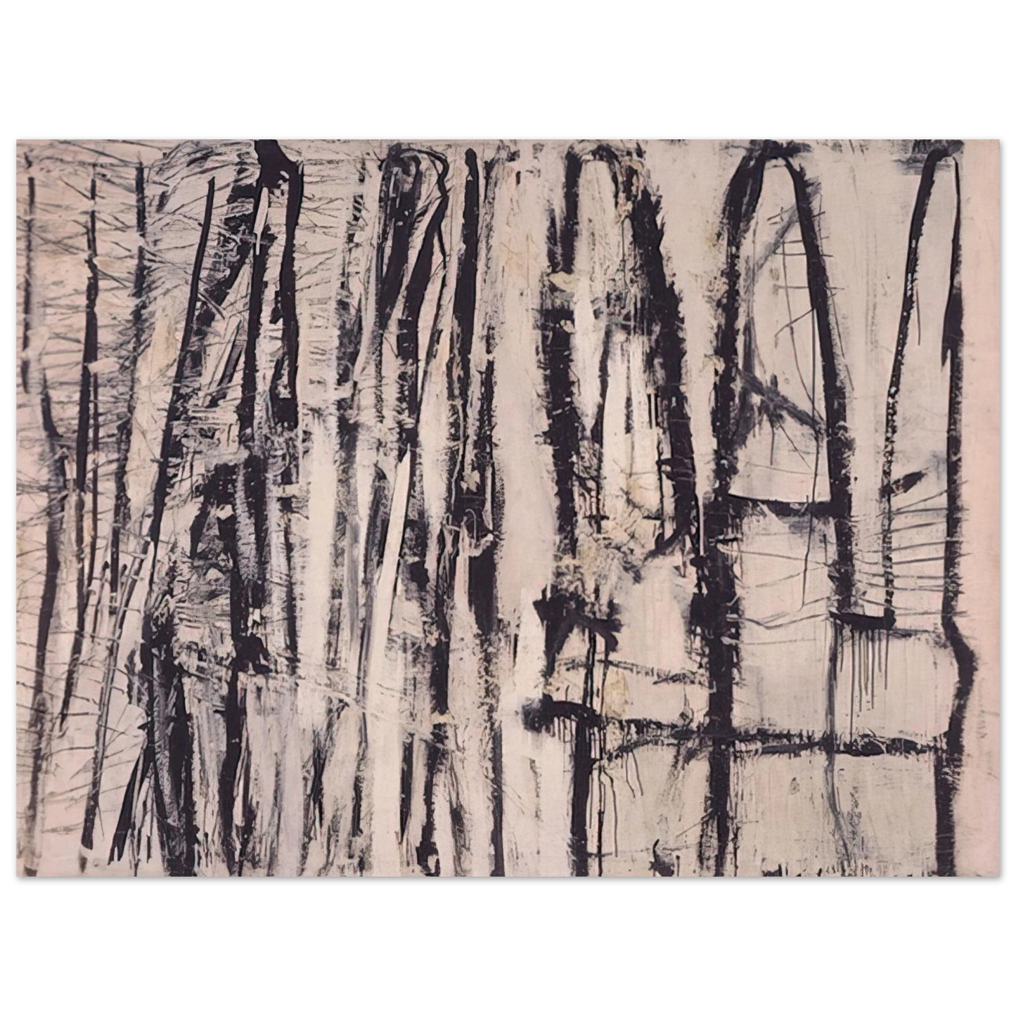 Cy Twombly - Quarzeat  75x100 cm / 30x40inches Fine Art Poster
