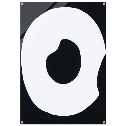 Untitled - 1969 - Jiro Yoshihara Acrylic Print - 70x100 cm / 28x40″ inches | Jiro Yoshihara Wall Art | Jiro Yoshihara Prints