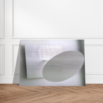 Amazonia White - 1989 - Lygia Pape Brushed Aluminum Print - 70x100 cm / 28x40 inches | Lygia Pape Aluminum Print | Lygia Pape Prints