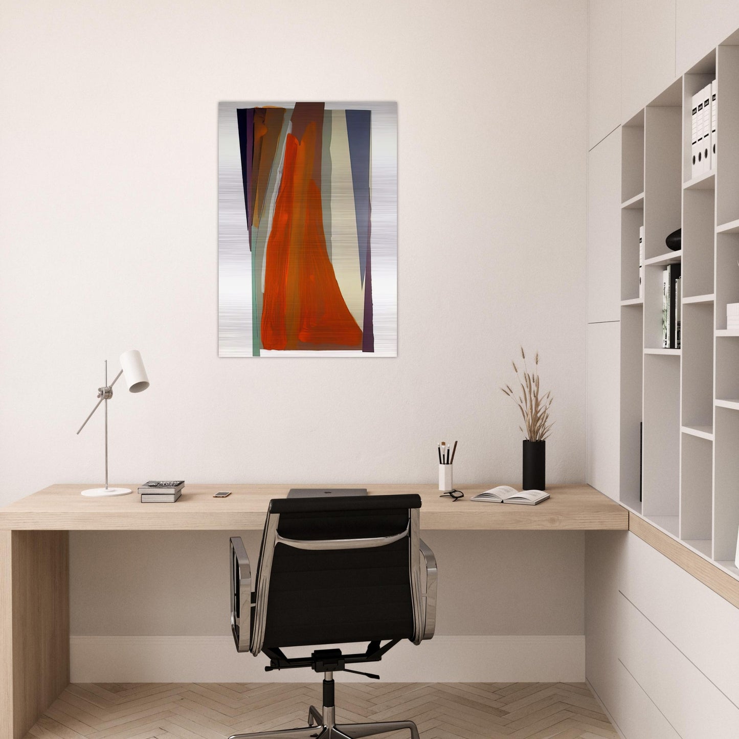 Untitled 9 - 1979 - Larry Zox Brushed Aluminum Print - 70x100 cm / 28x40 inches | Larry Zox Aluminum Print | Larry Zox Prints