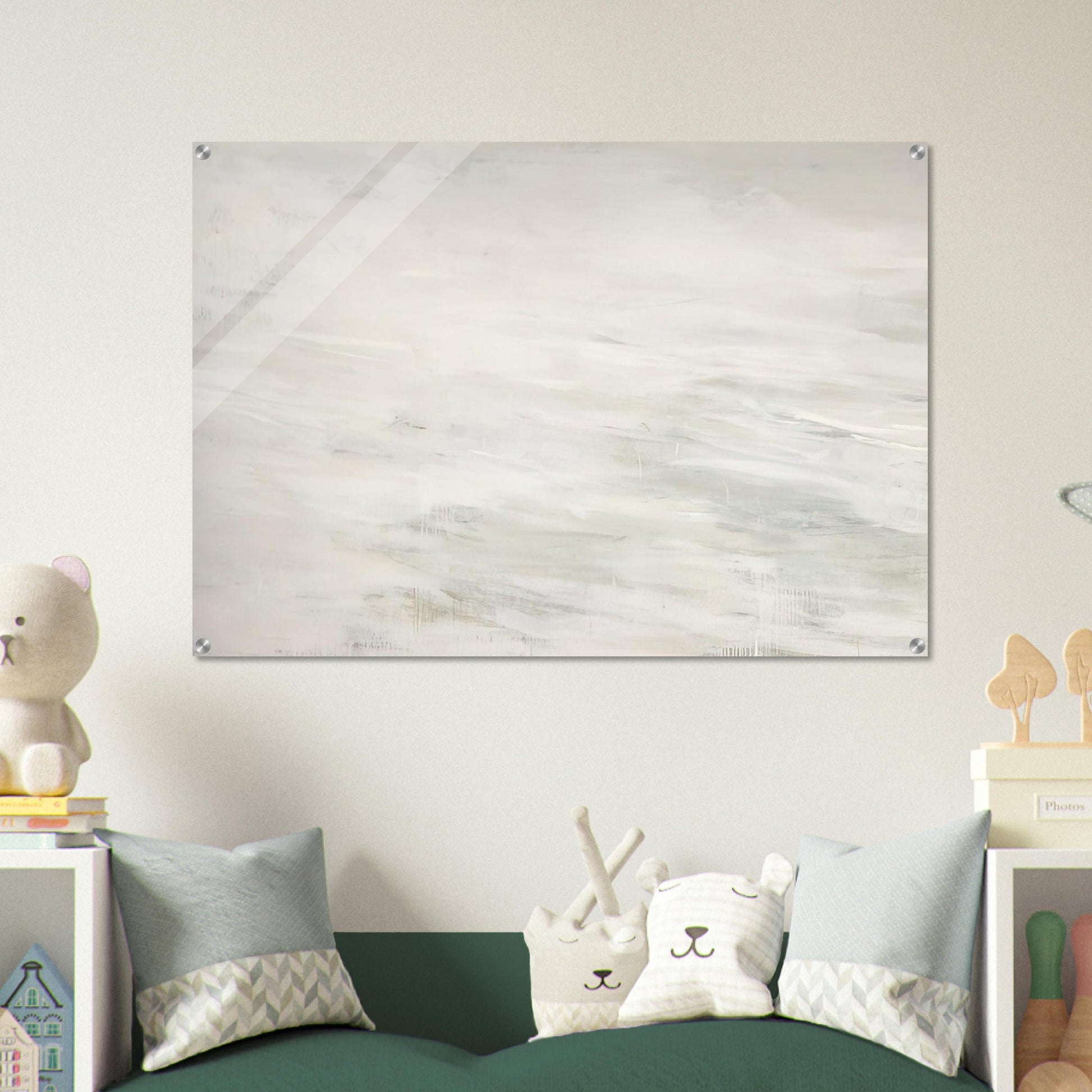 Hero and Leandro  A Painting in Four Parts  Part III - Cy Twombly Acrylic Print - 70x100 cm / 28x40″ inches
