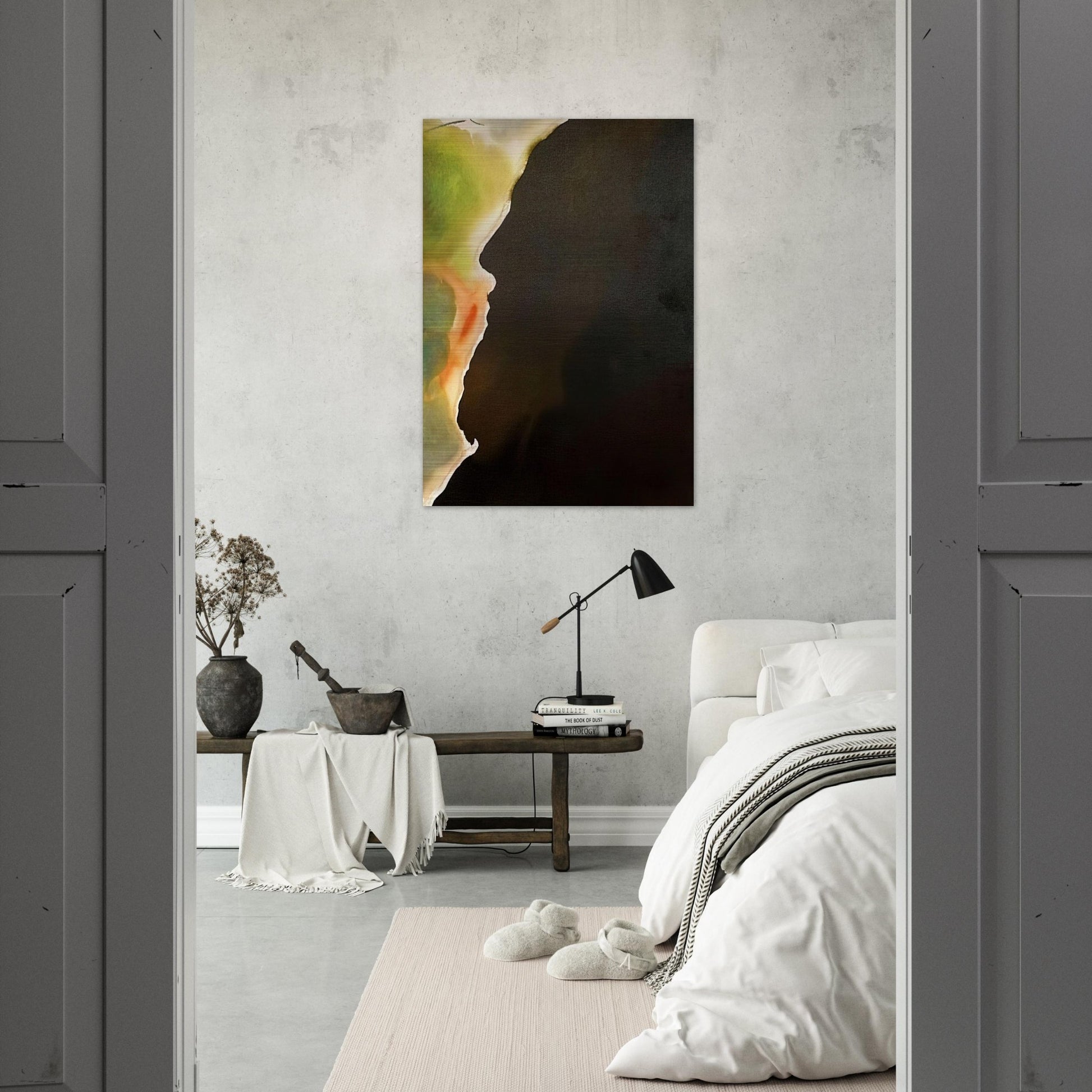 ABRAHAM PATER MULTAREM GENTIUM GENESIS 12 1F 1967 - Salvador Dali Brushed Aluminum Print - 70x100 cm / 28x40 inches | Salvador Dali Aluminum Print | Salvador Dali Prints