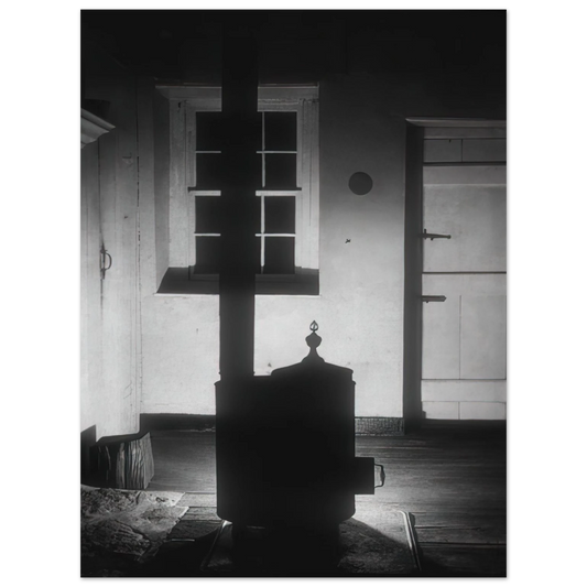 Charles Sheeler - Doylestown HouseÃ¢â‚¬â€The Stove - 1917  75x100 cm / 30x40inches Fine Art Poster