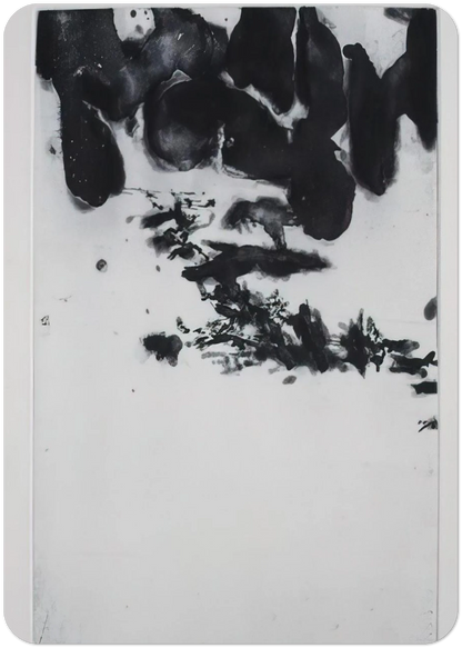 GENESIS 1982 By Zao Wou-Ki Pack of 10 Post Cards | Zao Wou-Ki Post Cards | A6 (10.5 x 14.8 cm) - 4.1 x 5.8 inches