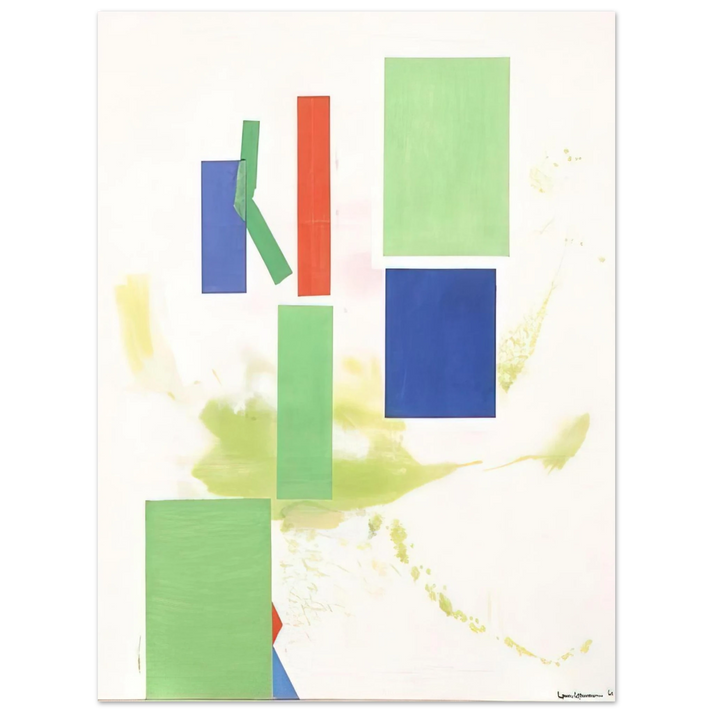Hans Hofmann - Lucidus Ordo  75x100 cm / 30x40inches Fine Art Poster
