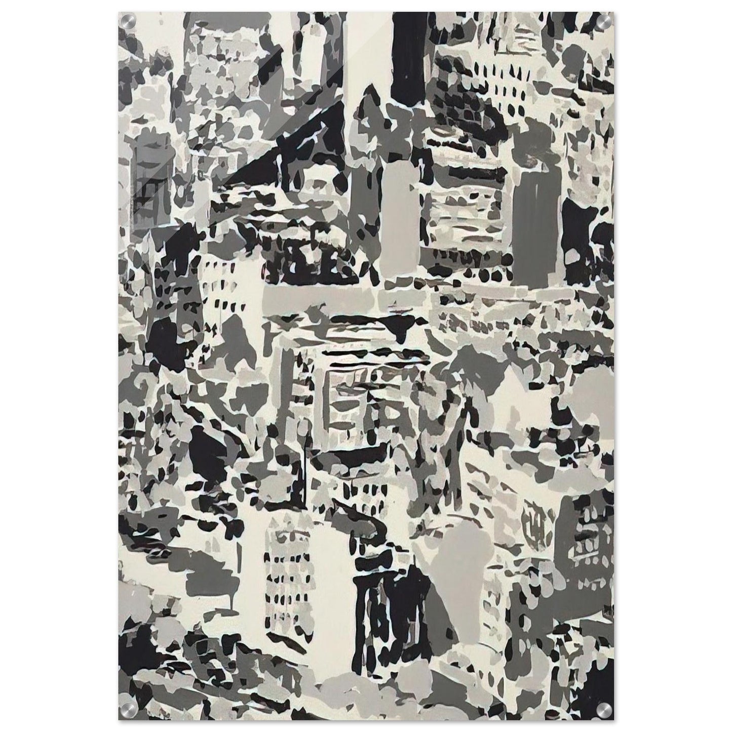 TOWNSCAPE 1969 - Gerhard Richter Acrylic Print - 70x100 cm / 28x40″ inches