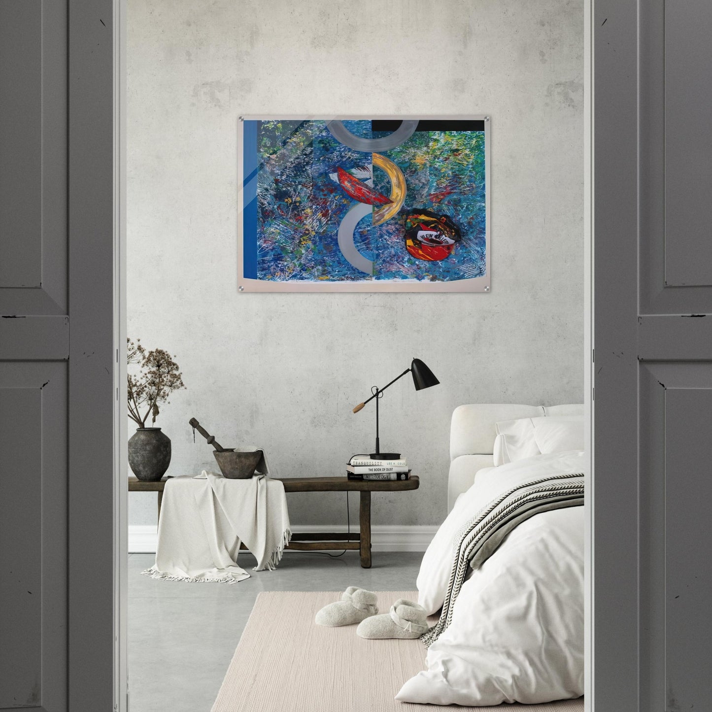 In Celebration - Sam Gilliam Acrylic Print - 70x100 cm / 28x40″ inches | Sam Gilliam Wall Art | Sam Gilliam Prints
