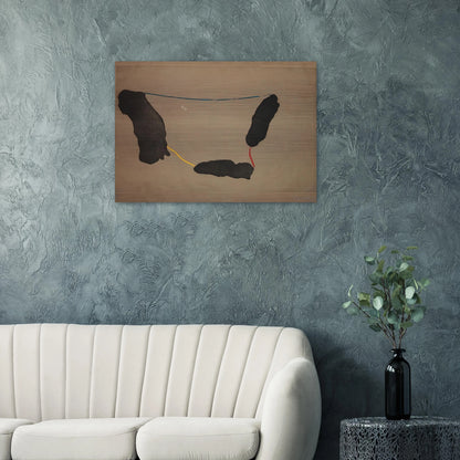 Connected By Joy - 1973 - Helen Frankenthaler Brushed Aluminum Print - 70x100 cm / 28x40 inches | Helen Frankenthaler Aluminum Print | Helen Frankenthaler Prints