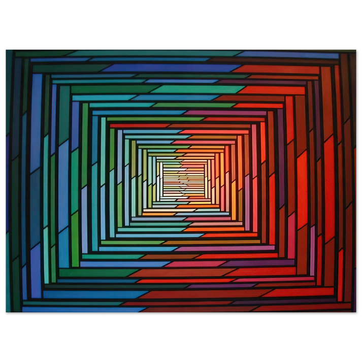 Piero Dorazio - No Ã¢â‚¬â€œ Stop - 1996  75x100 cm / 30x40inches Fine Art Poster