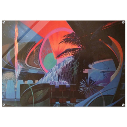 Syd Mead - Syd Mead Acrylic Print - 70x100 cm / 28x40″ inches | Syd Mead Wall Art | Syd Mead Prints