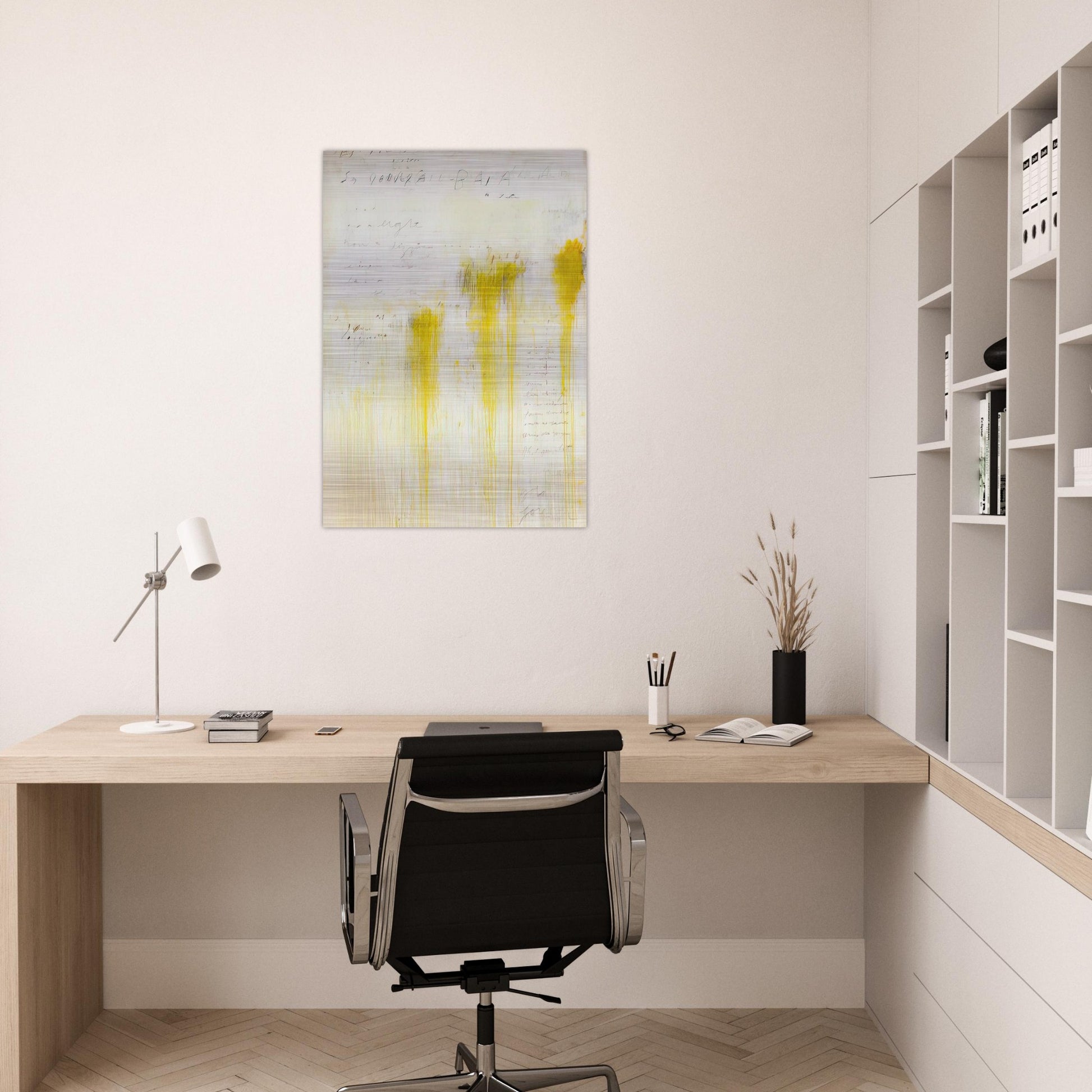 Quattro Stagioni II. Estate - Cy Twombly Brushed Aluminum Print - 70x100 cm / 28x40 inches | Cy Twombly Aluminum Print | Cy Twombly Prints
