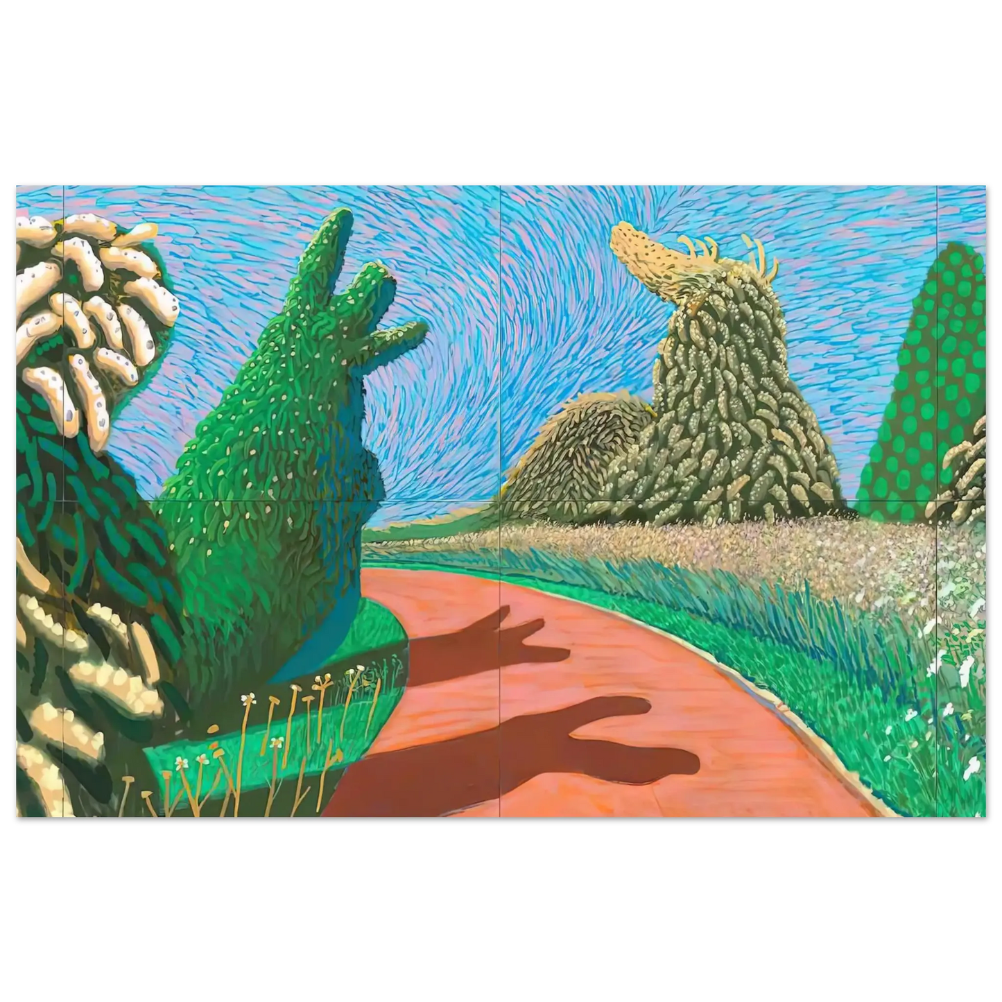 David Hockney - David Hockney Wall art - 30x45 cm / 12x18 Inches - Fine Art Poster - -