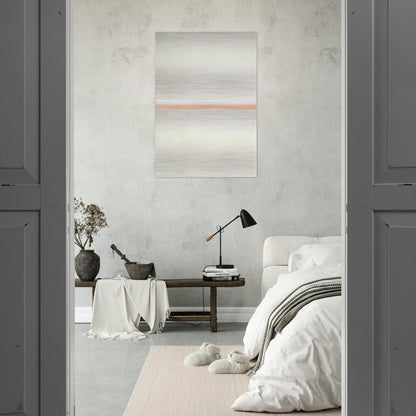 Gratitude - Agnes Martin Brushed Aluminum Print - 70x100 cm / 28x40 inches | Agnes Martin Aluminum Print | Agnes Martin Prints