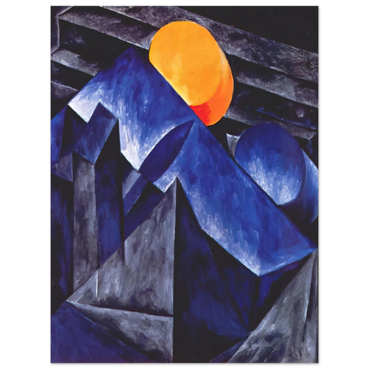 Natalia Goncharova - Composition - 1914  75x100 cm / 30x40inches Fine Art Poster