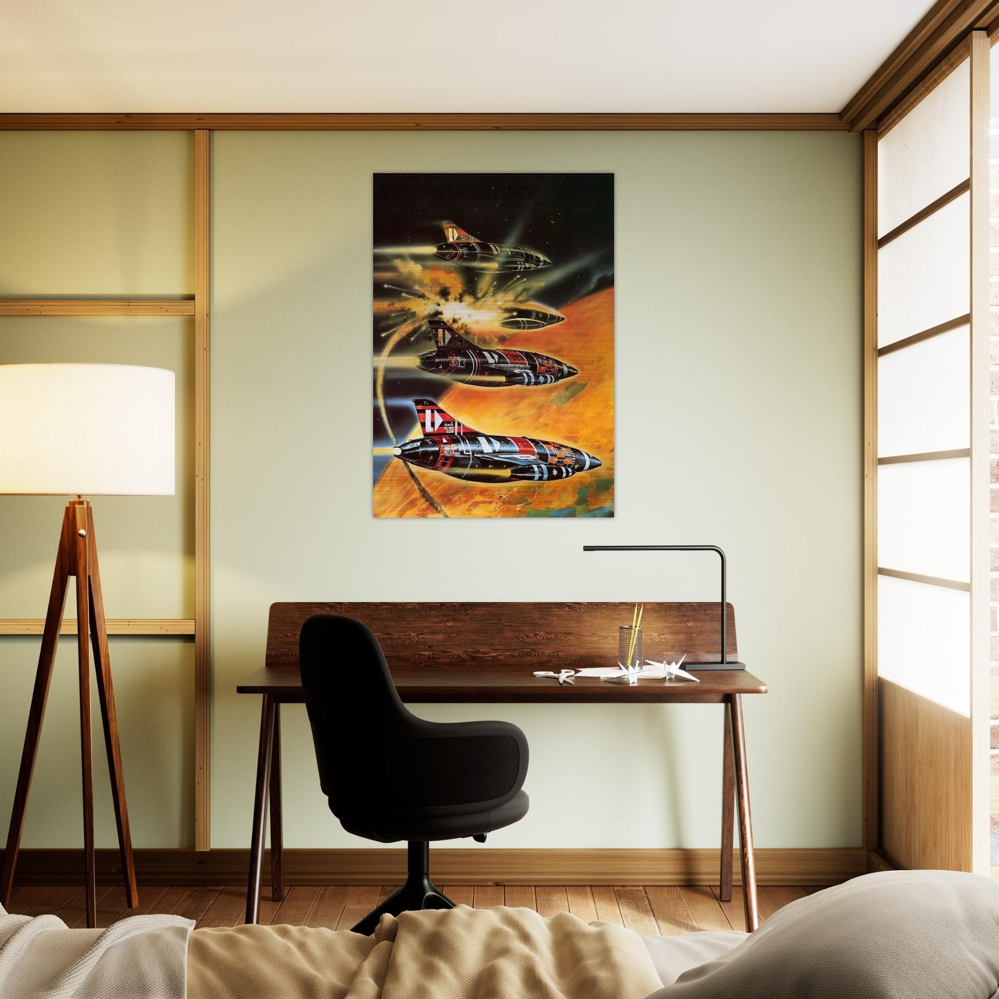 Chris Foss - Chris Foss Brushed Aluminum Print - 70x100 cm / 28x40 inches | Chris Foss Aluminum Print | Chris Foss Prints