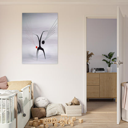 UN EFFET DU JAPONAIS 1941 - Alexander Calder Brushed Aluminum Print - 70x100 cm / 28x40 inches | Alexander Calder Aluminum Print | Alexander Calder Prints