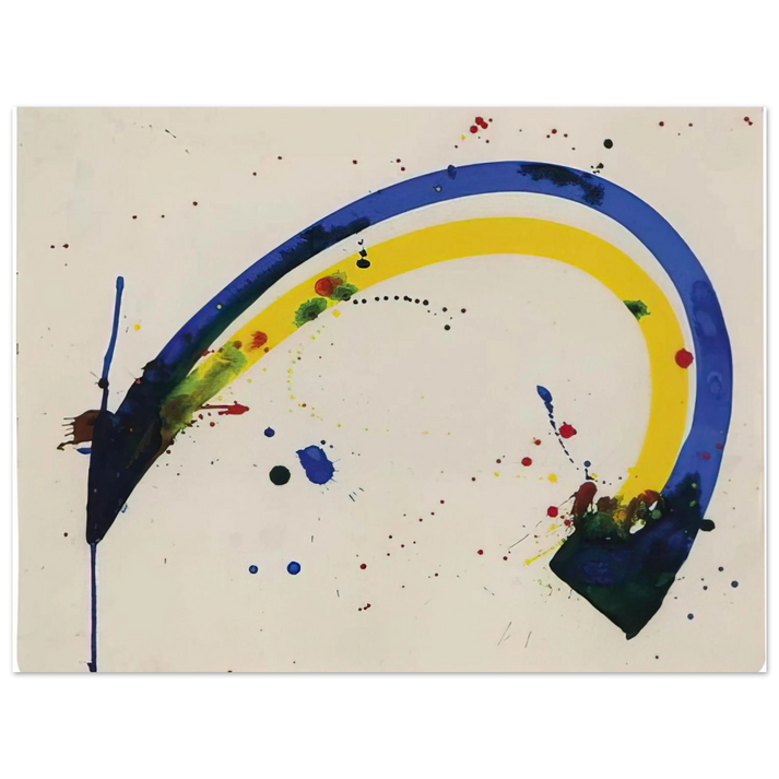 Sam Francis - Untitled  SF66-006   75x100 cm / 30x40inches Fine Art Poster